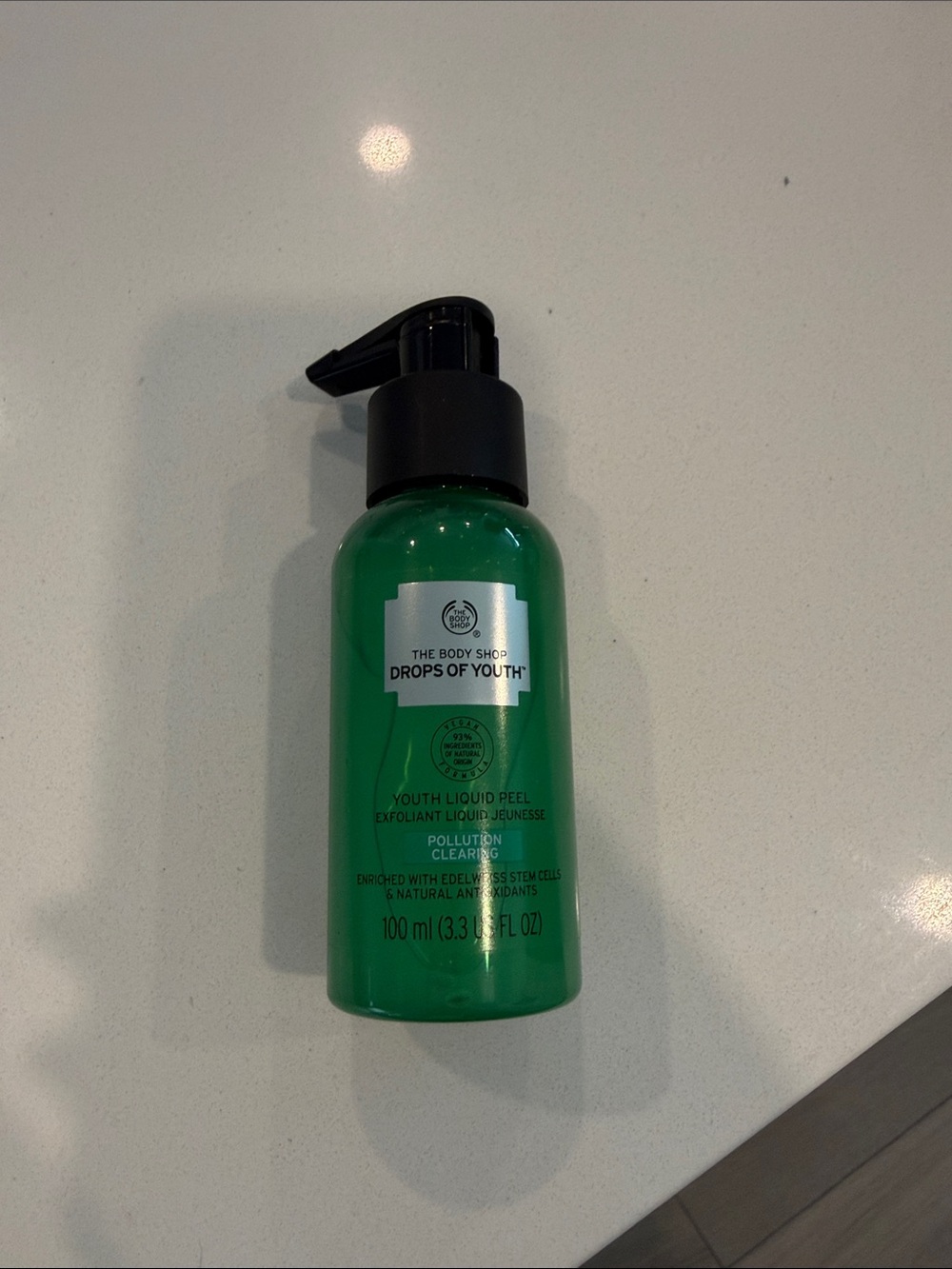 The Body Shop - Drops of Youth Liquid Peel - rebranded as Edelweiss